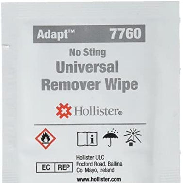 Adhesive & Barrier Remover Wipes, Box of 50 7760